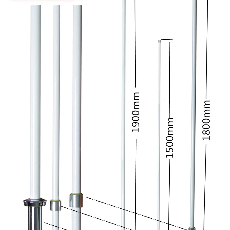 Diament X510 UHF VHF 144/430MHz dwuzakresowy omni antena stacji bazowej z włókna szklanego