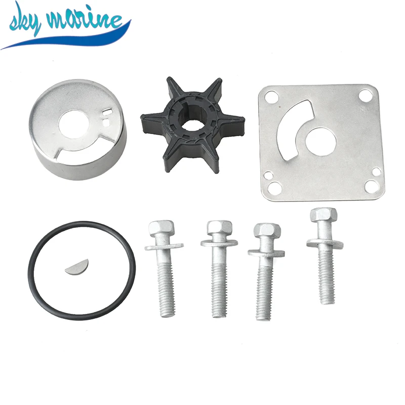 6L2-W0078-00 Water Pump Impeller Kit 18-3431 6L2-W0078 For Yamaha Outboard Lower Unit Parts 2T 20HP 25HP