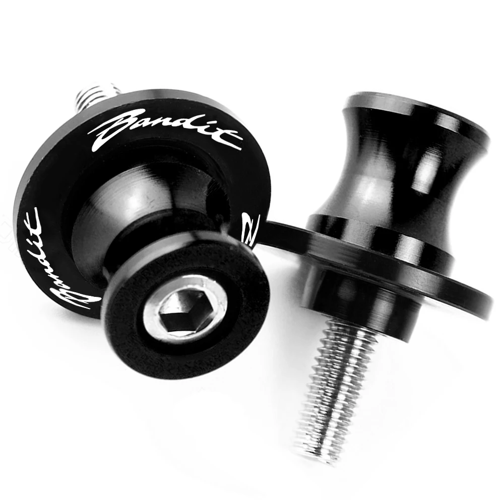 8MM Motorcycle Stand Swingarm Spools Slider Stand Screw For SUZUKI Bandit 1250 250 400 600 600S 650 GSF650 bandit 1200 BANDIT250