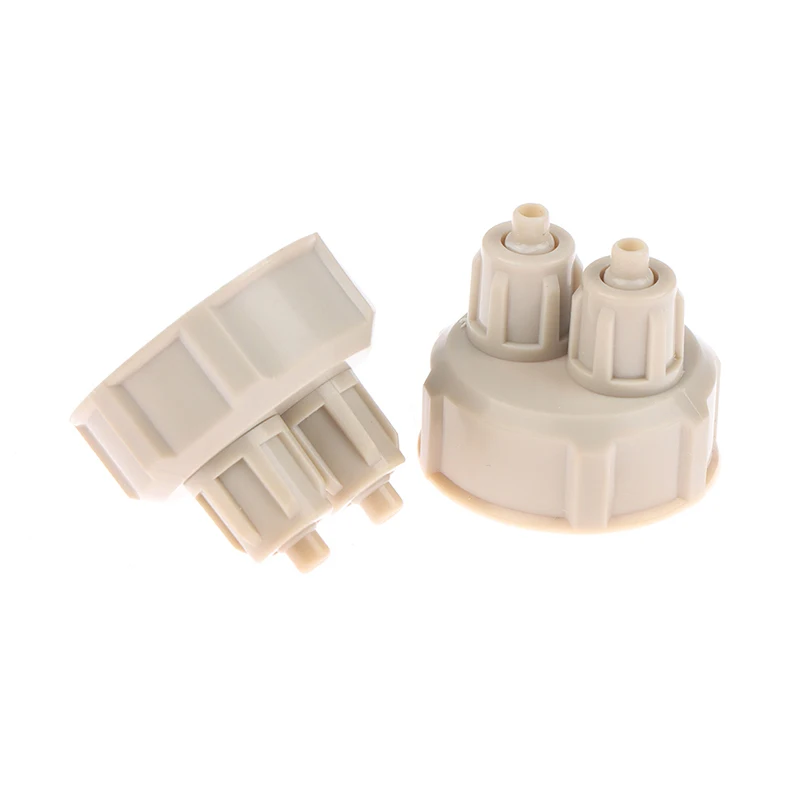 2Pcs Aquarium CO2 System Tube Valve Guage Bottle Cap Fish Tank Live Plant Air Diffuser Generator Tool-New - view 3