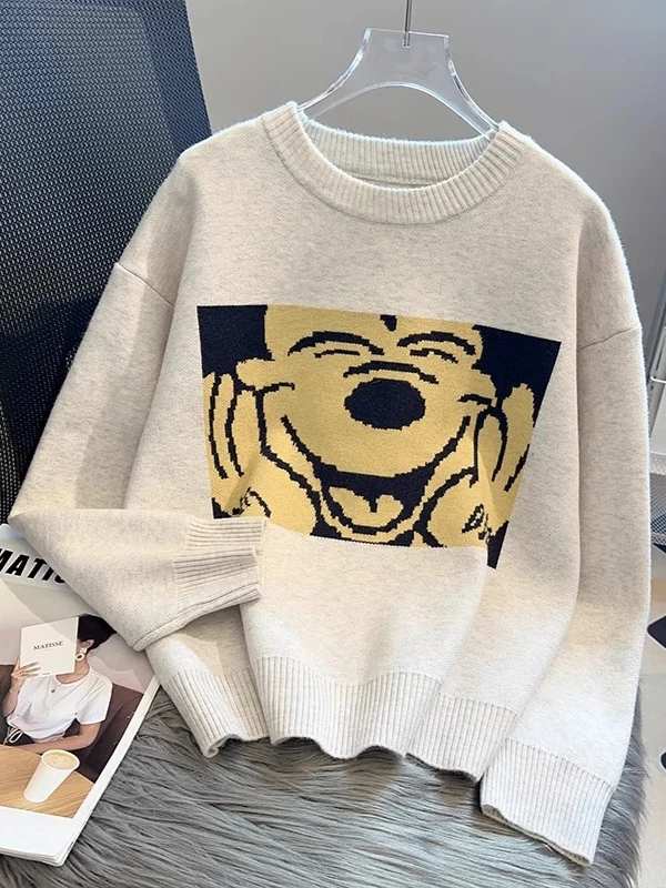 Women's Sweater Autumn Wear Outerwear Inner Layer Top 2025 New Long Sleeve Round Neck Base Knitted Top Pullover Sweaters