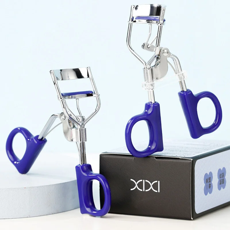 ポータブルまつげカーラーハンドルカーリングメイクツールクリップ人工アシスタント眉毛トリマー鋼針長期的な効果