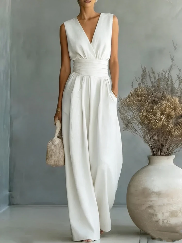 White(Sleeveless)