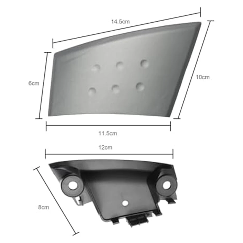 Interior Door Handle Cover with Bracket for Toyota For Aygo for c1 107 2005-2014 RH for lh Side Direct Fit OEM 746420H010