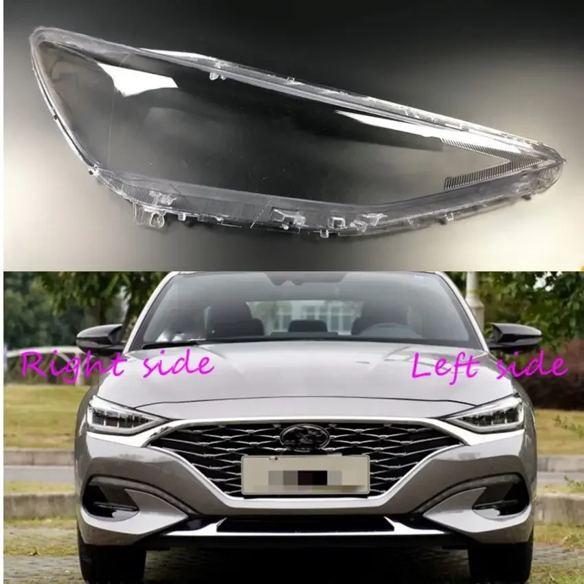 

Car headlight lens for Hyundai Lafesta 2018 2019 headlamp cover car replacement front Auto shell cover