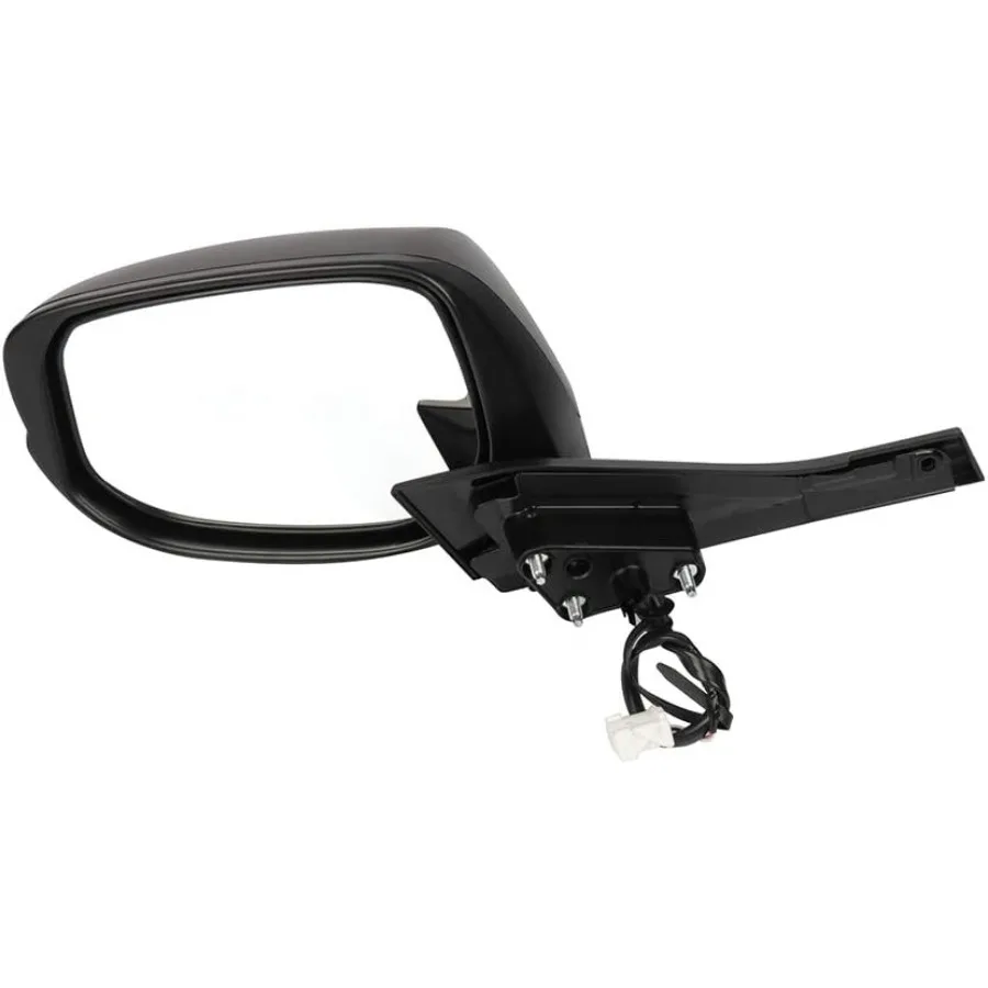 Exterior Mirror Driver Left Side Fit for 20102014 Honda INSIGHT LX MODEL Power Manual Folding Black Smooth Replacement Side Mir