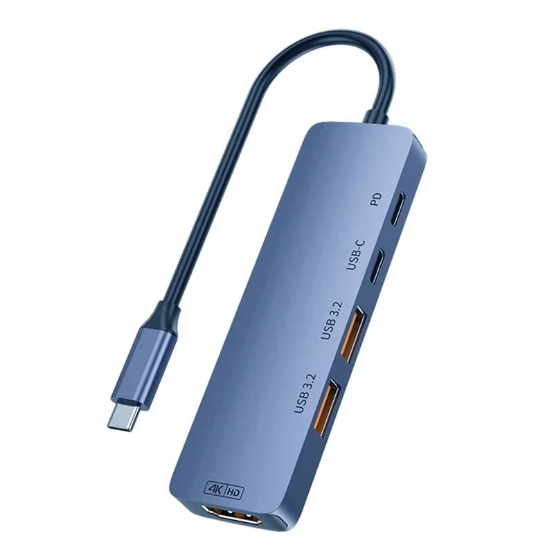 

Концентратор USB C 10 Гбит/с, USB C разветвитель PD 140 Вт, зарядный концентратор USB 3,2, док-станция типа C для ноутбука, ПК, телефона, планшета