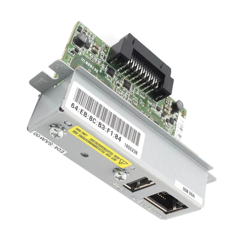 For For Ep UB E04 Ethernet Interface Module for Print Server C32C881008 Compatible with TM U220PB T81 U288 T88IV