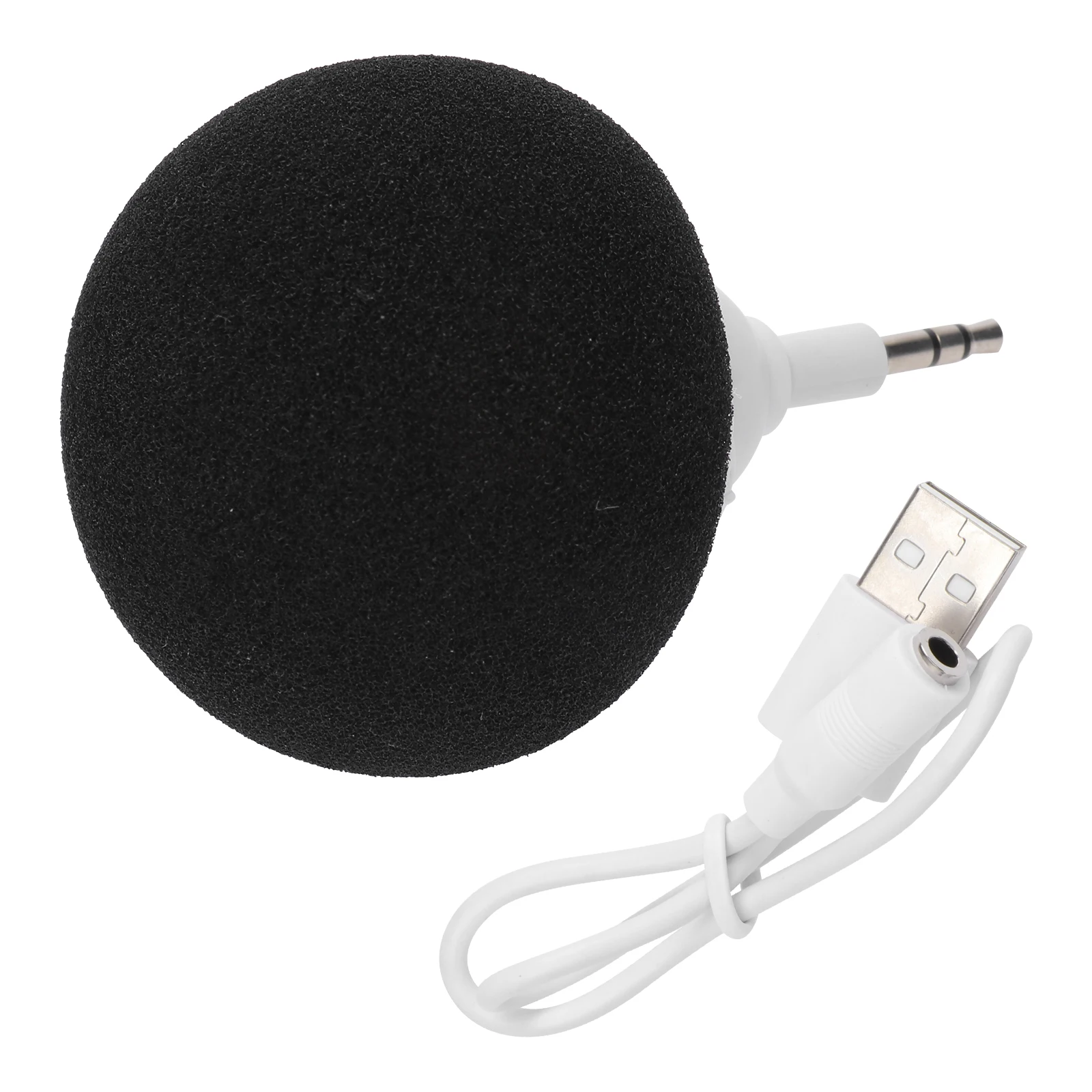 

Mini Speaker Portable 6x5x5cm Size 3W Output 6h Playtime Rechargeable for Smartphone MP3 Player Audio Devices
