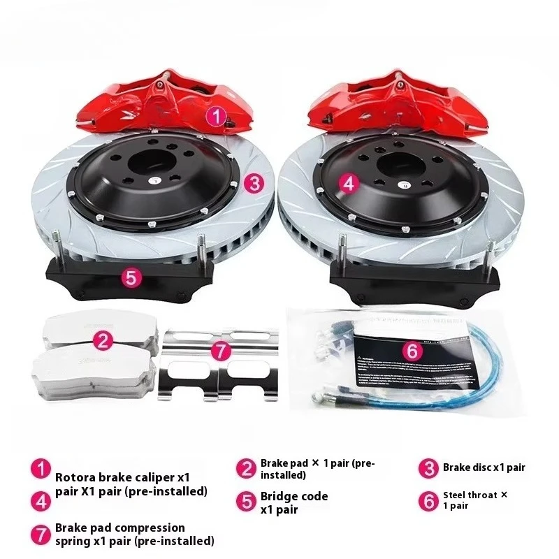 Rotora New Modified Brake Caliper for Roewe Ei6/5MAX  Fiat  Models-Retrofit/Upgrade 1 Year Warranty