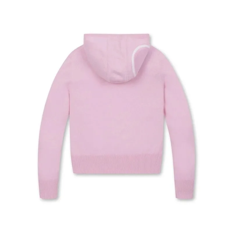 2026 New Golf Hooded Knit Sweater, High-Elastic Warm Casual Sports Top, Women's Outdoor Commuter Versatile Knitwear view 4