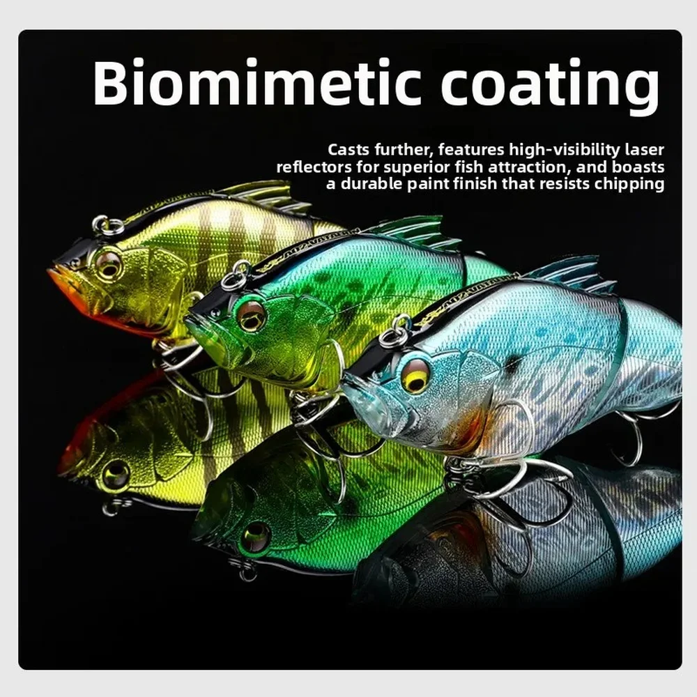 Floating Multi-Jointed Swimbait 41g BEARKING 115mm Laser Coating Artificial Lure for Predatory Fish view 3