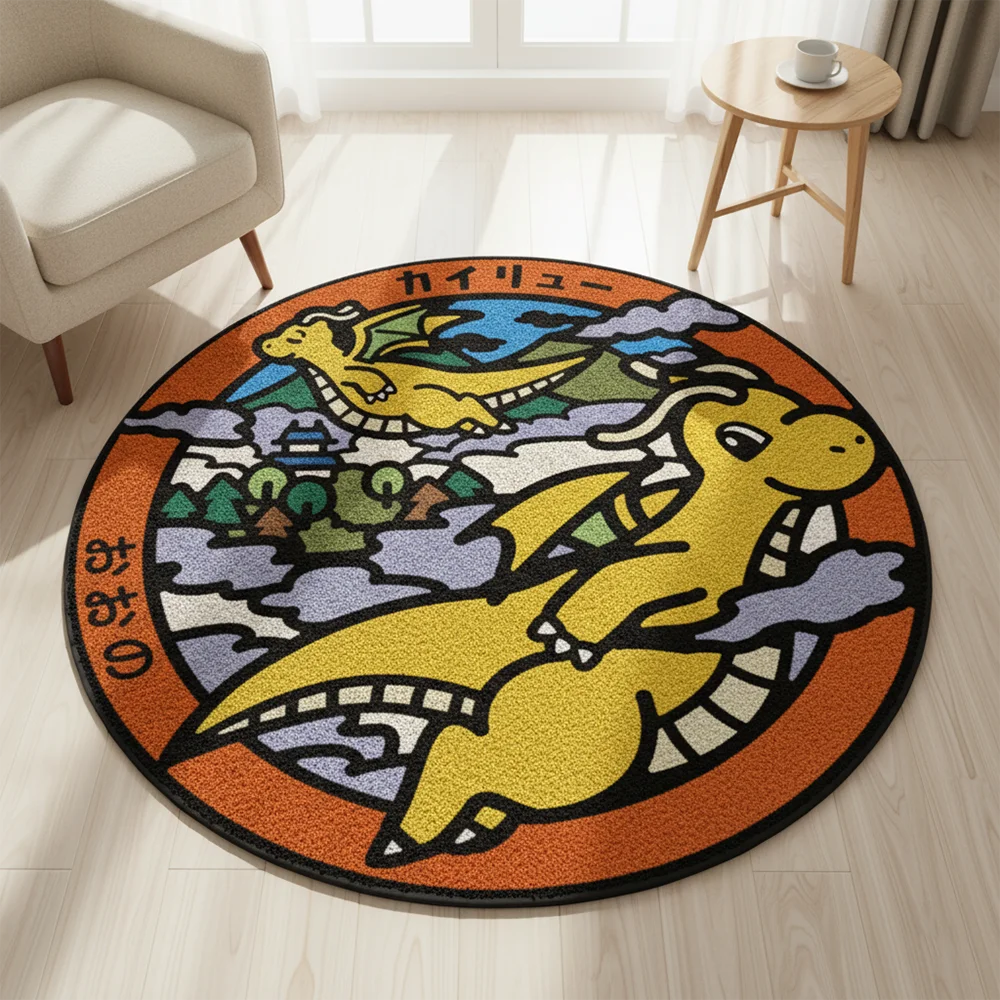 Pokemon Dragonite Anime Rug Ka - Accessories For Your Gaming Room 评论和价格