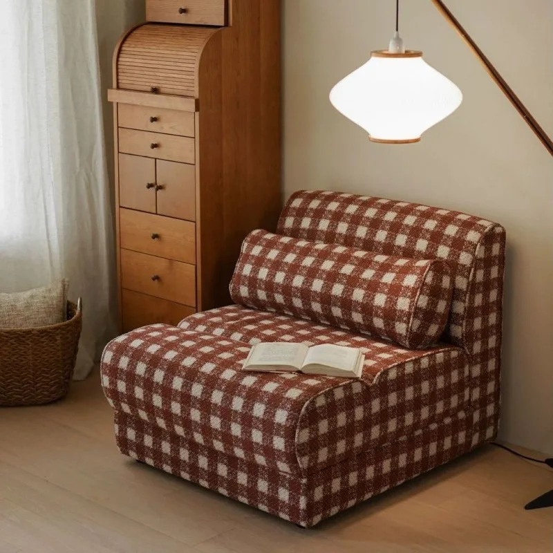 

French single retro sofa