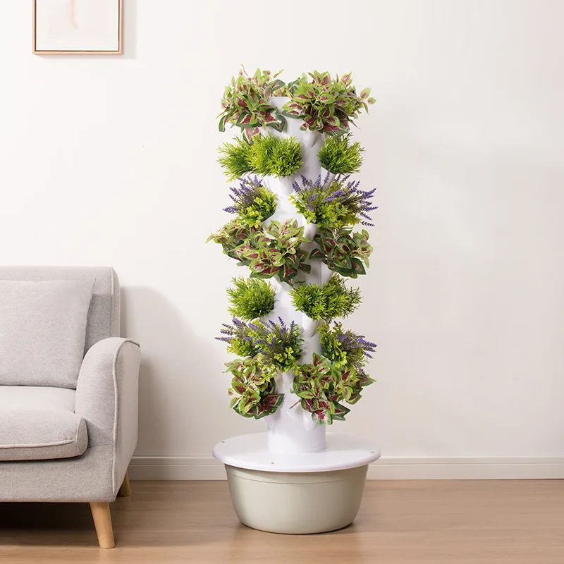 

Household hydroponic tower Smart vegetable planter Soilless cultivation Vegetable planting column Aerosol cultivation Pipeline I