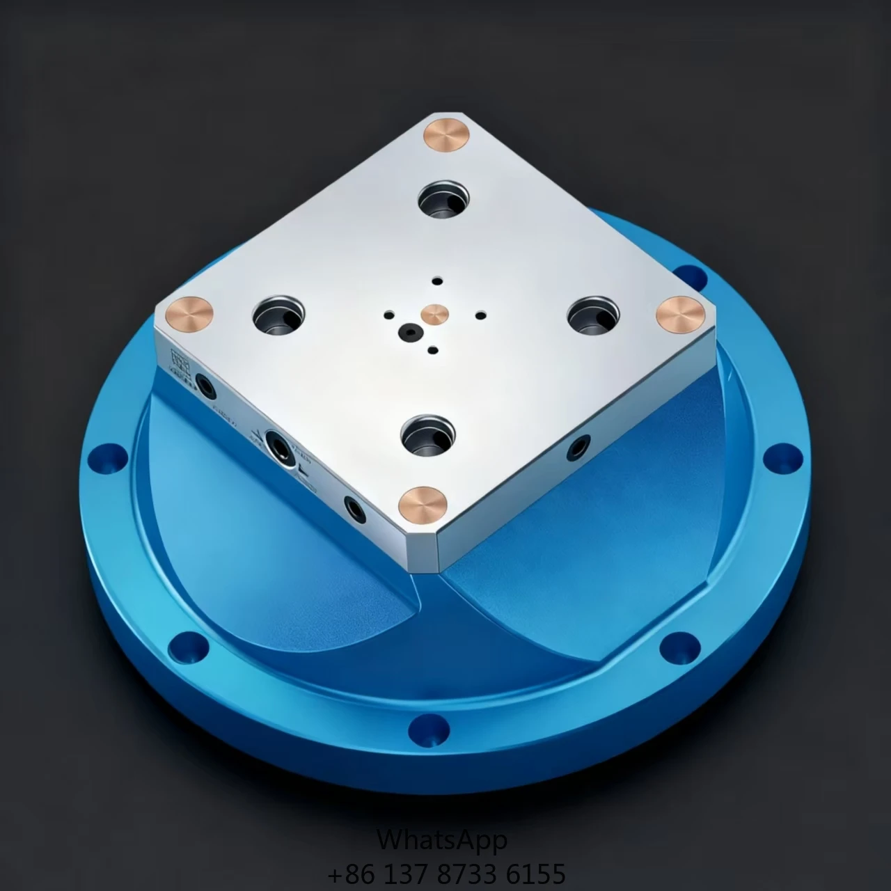 

Нажмите на зум в пятиосевой обработке D325-L100-D96 Зажимная база с нулевой точкой Вежа с нулевой точкой