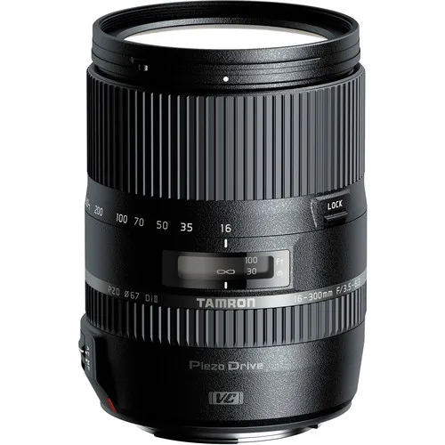 Tamron 16-300mm f/3.5-6.3 Di II VC PZD MACRO Lens for Nikon Canon (B016)