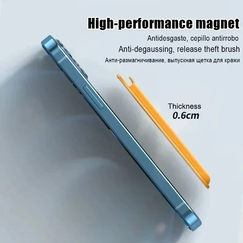 Luxury Magsafe Magnetic Leather Wallet Case Compatible Card Holder For iPhone 15 16 Pro Max 14 13 Samsung S24 Ultra Accessories image 6