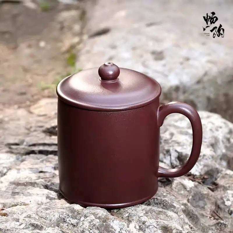 

Changtaoyixing Cup, Original Mineral With Lid, Purple Clay Large Capacity Tea Cup