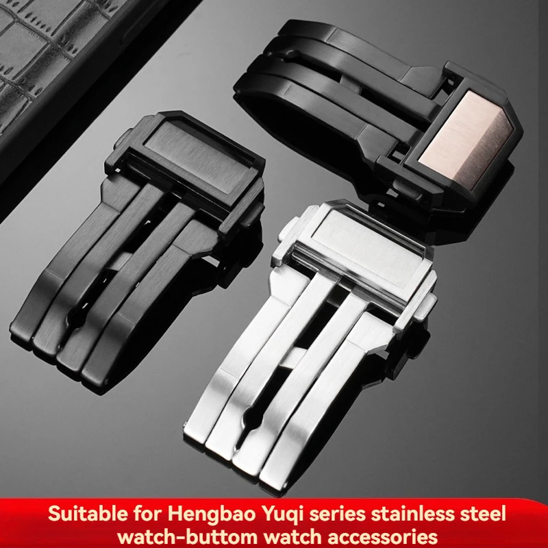 ウブロビッグバンシリーズ用高品質ステンレス鋼バックルステンレス鋼折りたたみバックル絶妙な時計アクセサリー 22 ミリメートル