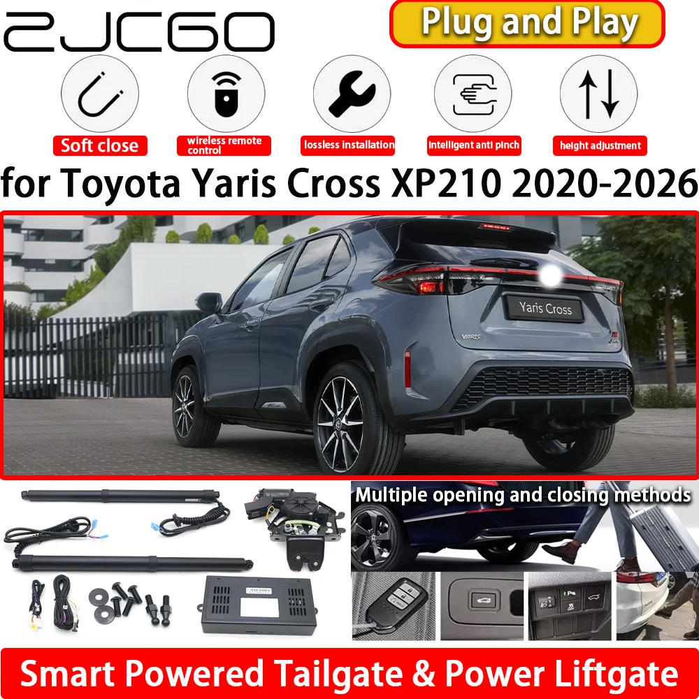 

ZJCGO for Toyota Yaris Cross XP210 2020-2026 OEM Automatic Electric Powered Tailgate Power Liftgate Tail Gate Lift Kit System