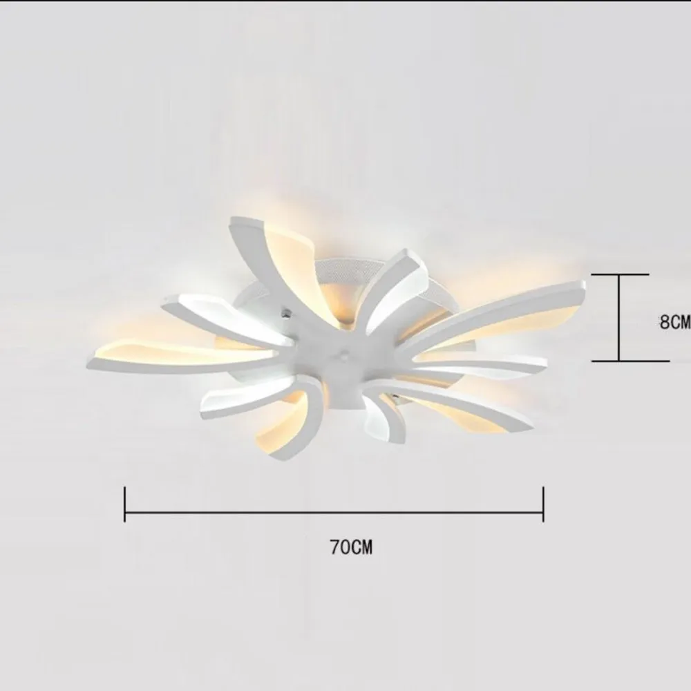 Moderne Led Acryl Plafondlamp Hanglamp