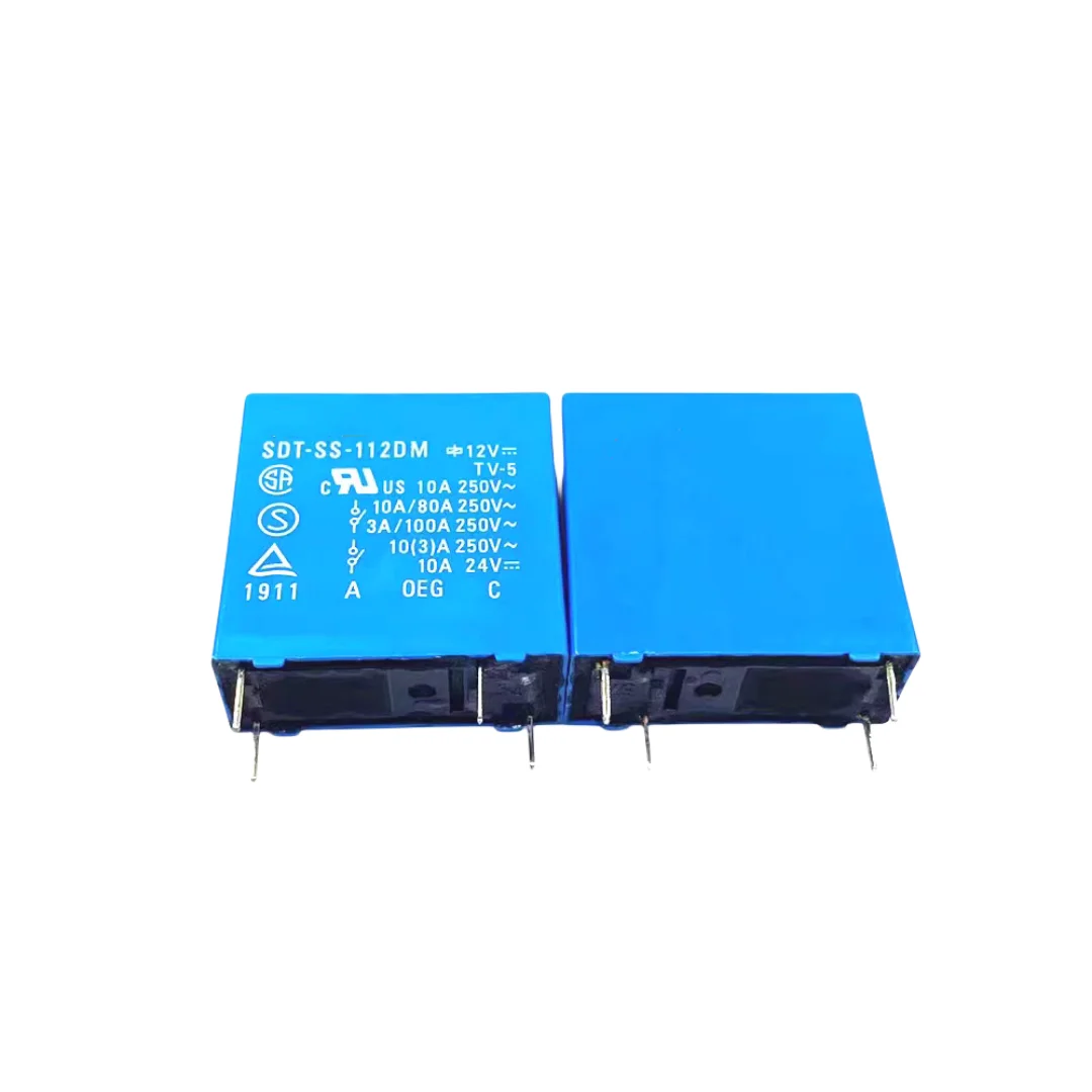 10 teile/los relais SDT-SS-112DM  12V  10A 250V SDT SS  112DM