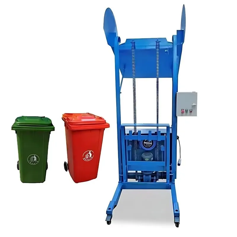 

Waste Bin Lift Machine Bucket elevator kitchen waste bin elevator vertical lifting mechanism