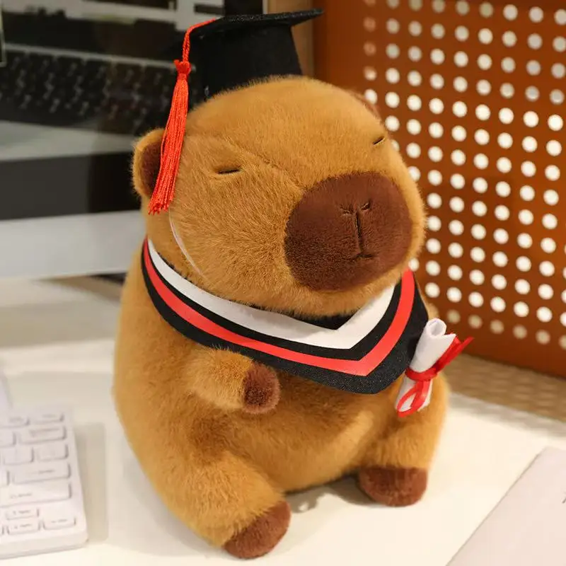 

20/25cm Doctor Dolphin Doll Simulation Stuffed Plush Toy Handmade Doll Cartoon Anime Cute Pillow Fun Children's Birthday Gift