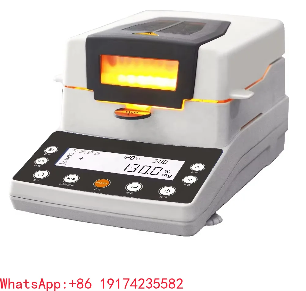XY110MW OEM Halogen Heat Lamp Drying Machine Moisture Analyzer 10mg