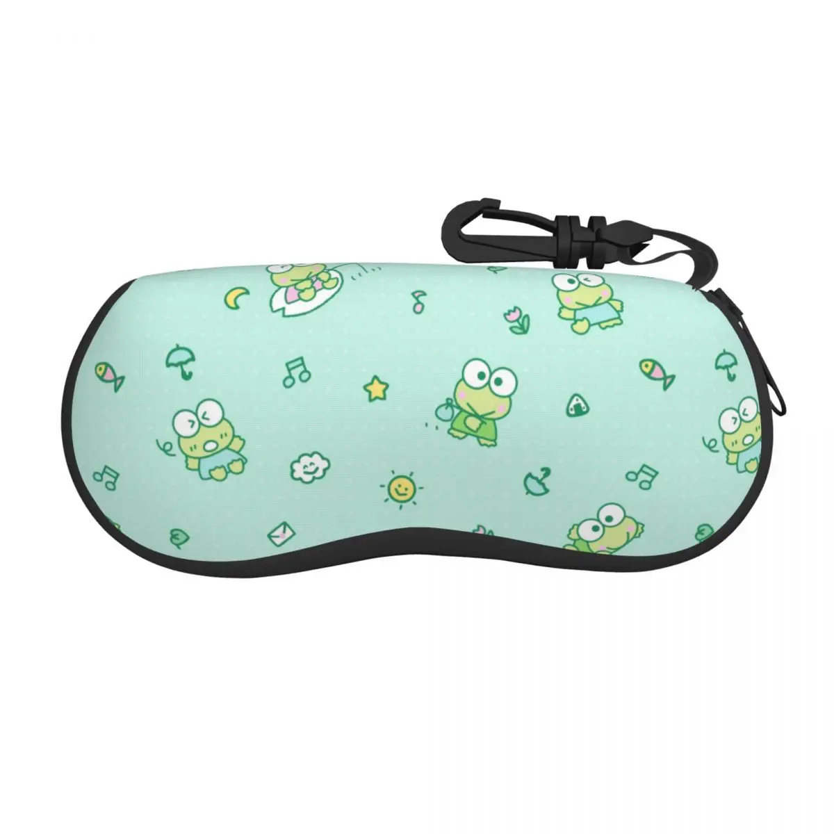 Lovely Cartoon Glasses Case Sanrio Keroppi Frog Merch Sunglasses Storage Box Cartoon Glasses Box