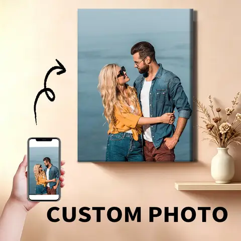 1pc Custom all size Canvas Poster.Custom canvas poster for easter decor/wedding items/graduation party supplies/mother's day