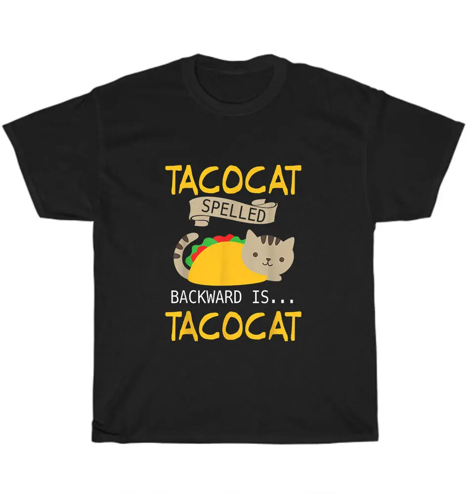 Интересная футболка Tacocat с вставками на спине, забавная футболка, подарок, летняя хлопковая футболка унисекс, роскошный бренд, супер размер
