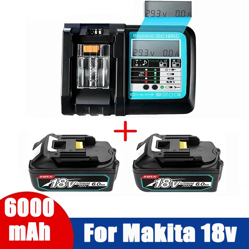 

2024 Улучшенный 18 в Makita BL1860 BL1850B BL1850 BL1840 BL1830 BL1820 BL1815 LXT-400 сменный литиевый аккумулятор