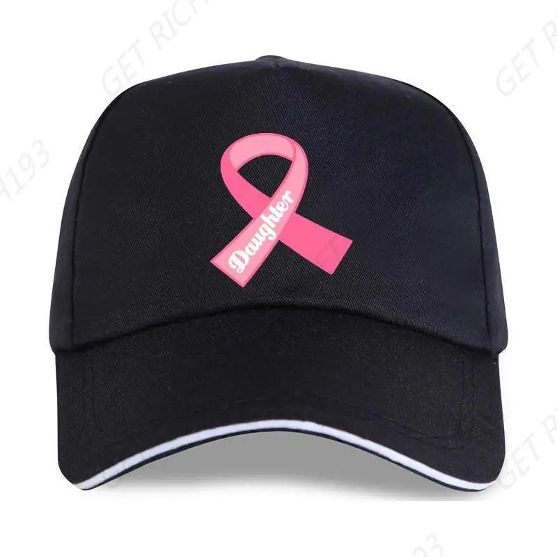 

New Cap Hat October Breast Cancer Daughter Pink Ribbon Women'S Plus Size Baseball Cap Awareness For Youth Adults The Elde