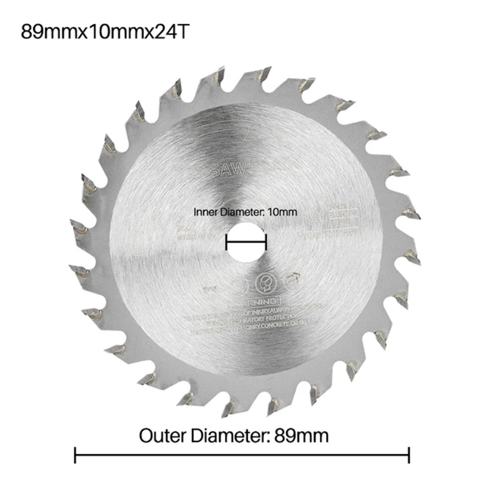 

High Quality Saw Blade 24T 32T Metal Sheet TCT Saw Disc Wood Soft 89mm/115mm Angle Grinder Carbide Cutting Disc