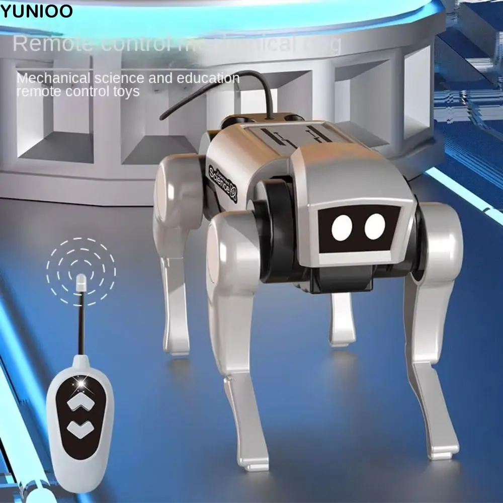 

Bionic Electric Mechanical Dog Solar System Remote Control RC Robot Toys Science Teaching Early Education Electric Robot Dog