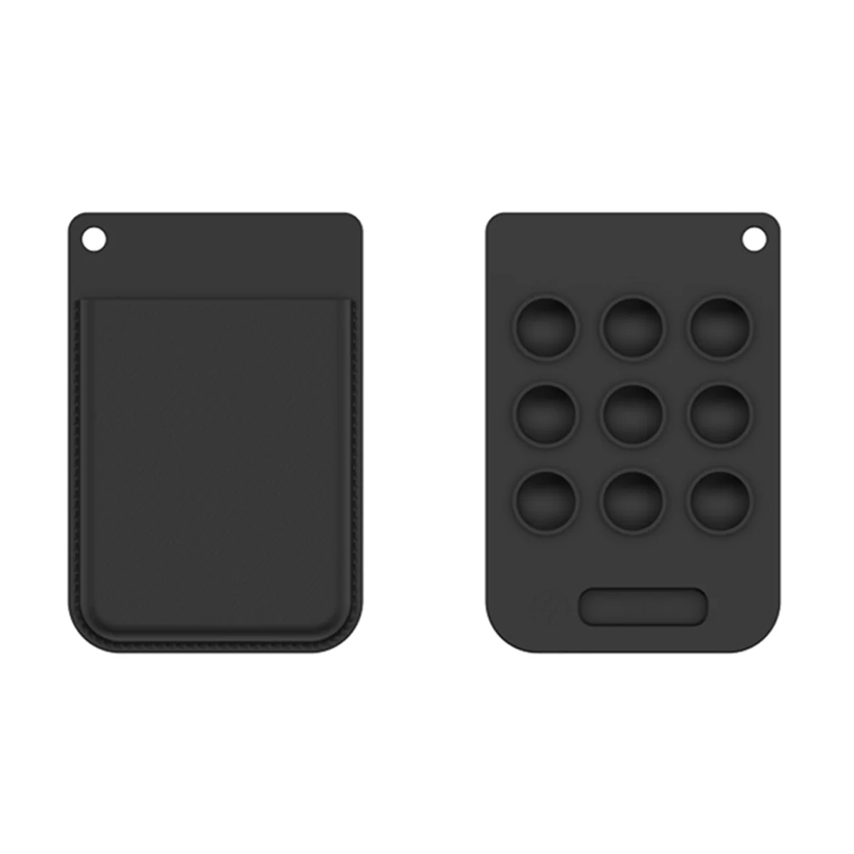 حافظة واقية من السيليكون A07I لجهاز PLAUD Note AI Voice Recorder غطاء ناعم مقاوم للصدمات ومضاد للخدش باللون الأسود #6