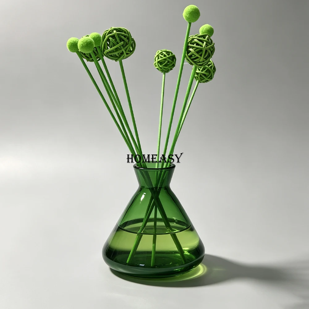 10Pcs Reed Diffuser Sticks Rattan Ball Aroma Volatile Rods Home Fragrance Accessories Air Freshener Decor for Villa Majlis Home