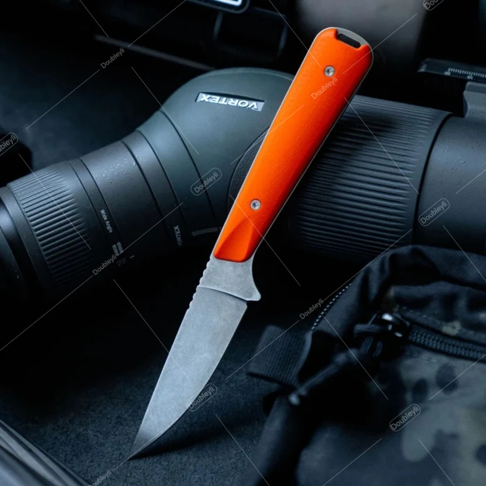 Multi-purpose High-quality MeatEater Straight Knife with K Sheath Portable Practical EDC Travel Hiking Knife Camping Fishing Knife