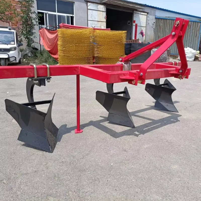 High Quality Farm Tools Furrower, Ridging Plough Tractor Mounted Bed Ridger Machine Use for Potato Ridging view 4