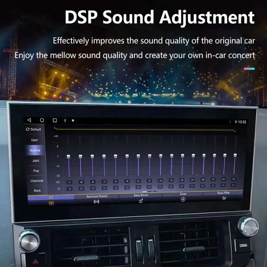 12.3inch 1920*720 Screen Car Radio For Toyota Land Cruiser 150 Prado LC150 FJ150 2010 - 2013  Android 13 Multimedia Video Player
