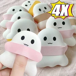 Halloween Ghost Powder Puff Cute Cotton Candy Mini Finger Sponge Cosmetic Puffs Foundation Wet & Dry Use Air Cushion Makeup Tool