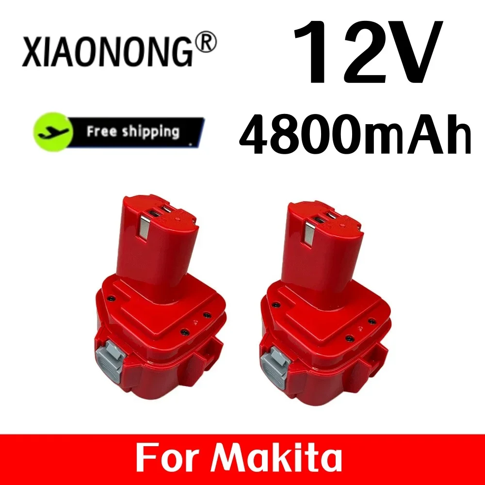 

Replacement Battery for Makita 12V 4800mAh Ni MH Rechargeable Battery Power Tools Bateria PA12 1220 1222 1235 1233S 6271D L50