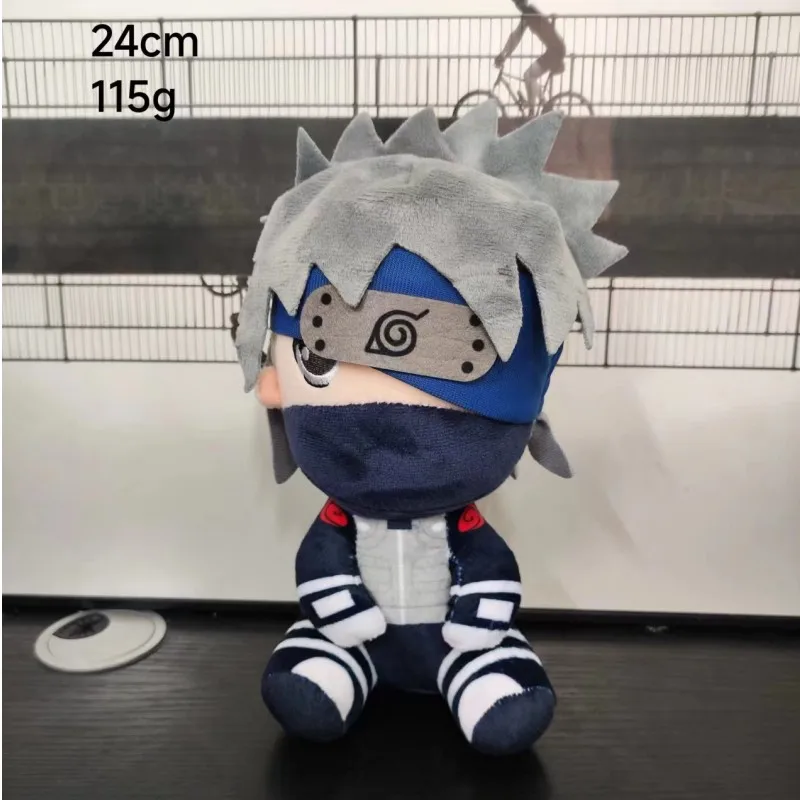 Anime Naruto Stuffed Plush Dolls Toys Cartoon Hatake Kakashi Kakashi Kawaii Figure Action Children Christmas Birthday Gift