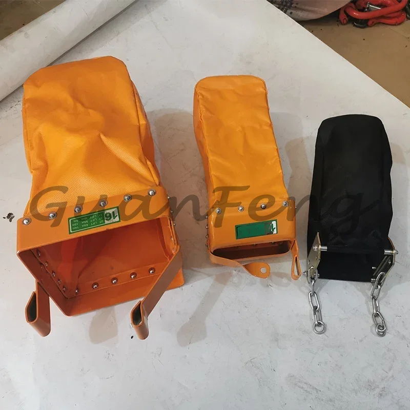 Electric Hoist Chain Bag, Heavy Duty Lifting Storage Bag Guide Accessory for Ring Chain Hoist