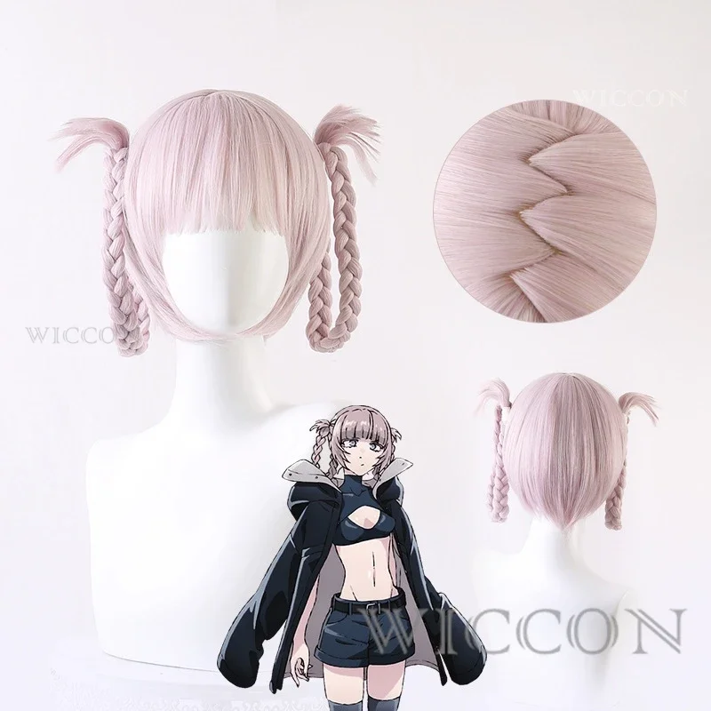 나나쿠사 나즈나 애니메이션 올 나이트 송 코스프레 코스튬 옷, 가발 유니폼, 뱀파이어 트렌치 코트 케이프, 할로윈 파티 여성