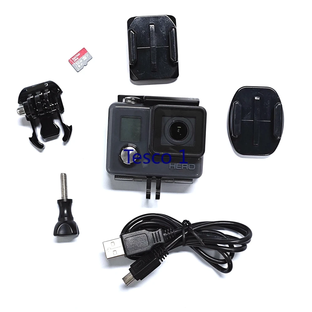 Original A Set with 32GB SD Memory Card for GoPro HERO HD Video Recording Basic Payment Action Camera