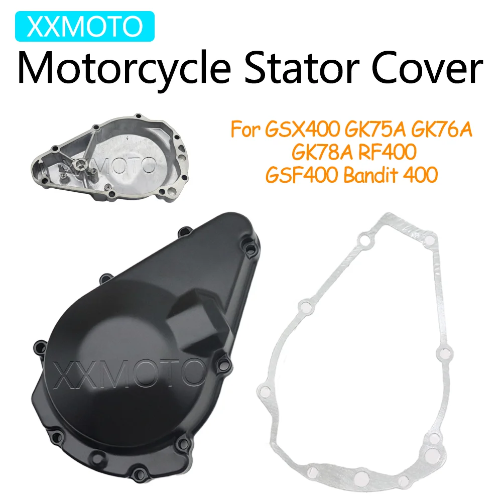 

Крышка двигателя для Suzuki GSX400 GK 75A 76A 78A GSF400 Bandit 400 GSF 400, крышка статора мотоцикла, генератор двигателя