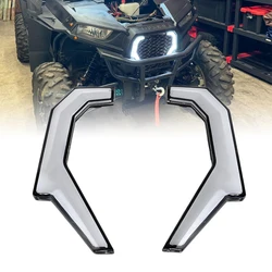 LED Turn Signal Light Front Fang Accent Lights for Polaris RZR XP XP4 1000 2014-2018 RZR-4 900 2015-2020 UTV ATV Accessories